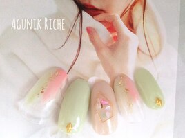 【パステルネイル】