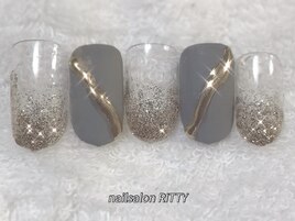 凸凹ミラーネイル