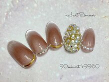 ネイルアート ジマー/90minart コース¥9960