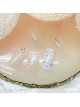 ベリー(berry)/定額¥6500 手書き紫陽花