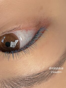 クラウドナイン(Cloud9)/寒色系カラーマツエク