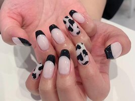 フレンチガーリー黒フレンチ