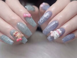 チップ長さだしxラメ