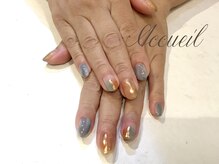 アクイユ 銀座店(ACCUEIL)/秋ニュアンスネイル