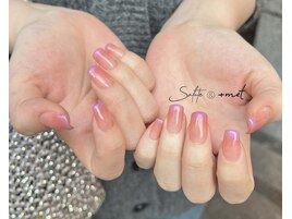 ～ちゅるんグラデネイル～