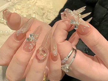 Best Nail 八王子店 【ワンホンネイル・スカルプ・パラジェル・上品ジェル】の写真/スカルプ・長さだしが得意◎自爪が短い方も綺麗なフォルムに。ワンランク上のジェルネイルが楽しめる♪
