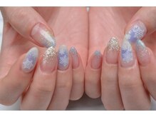 ネイルサロン Smith(スミス)/雪の結晶ネイル8360円