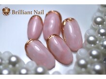 ブリリアント/春ネイル♪