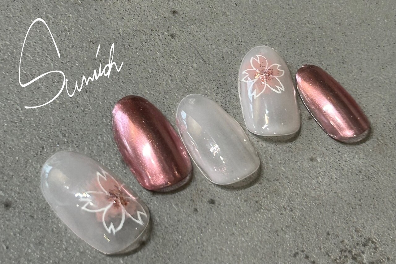 2026年冬トレンド】シェラックネイルのネイルデザイン集｜人気順｜5