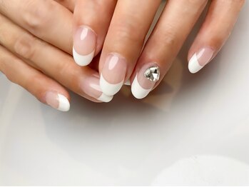 キラネイル アンド アイラッシュ by World Beauty(KIRA)/フレンチネイル