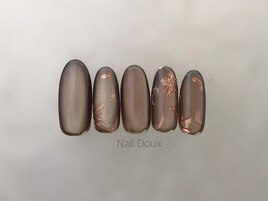 ミラーフラワーネイル