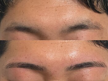 ラヴィ(La'vie)/HBL(眉パーマ)+ワックス男性