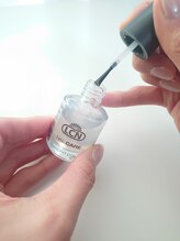 シッカネイル(sicca nail)/手順9 トップアンドベースコート