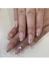 グラマラス 白金台店(glamourous produced by Noble)/ラメグラデーション[白金台]