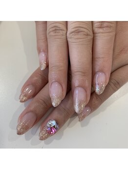 グラマラス 白金台店(glamourous produced by Noble)/ラメグラデーション[白金台]