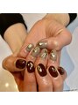 トコワカ(Tocowaka)&nbsp;オシャレなミラーアートネイル☆オフ込み5500円