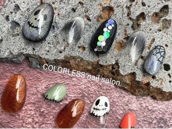 カラーレス(COLORLESS)/☆ハロウィンネイル☆