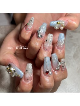 ネイルズミラク(nail's mirac.)/クリスマスネイル