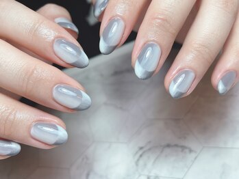 シキナ(shikina)/オンブレフレンチ　シンプル