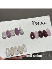 12月新作定額ネイル♪ &nbsp;5400円