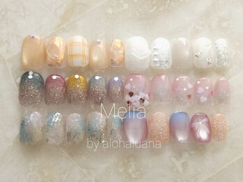 メリア(Melia)の写真/ショートネイル派の方にもおすすめ★シンプル~トレンドを取り入れた自分のお気に入りデザインが見つかる!