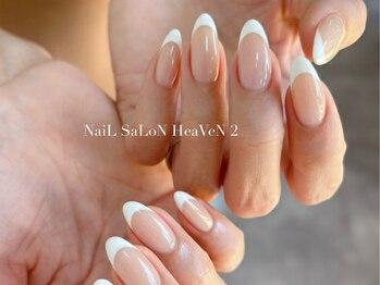 ネイルサロンヘヴン 国分店(Nail SaLoN Heaven)の写真/HeaVeN 2 は自店付け替えオフ無料！長く通える嬉しいサロンで、ナチュラル美爪をあなたに☆ 