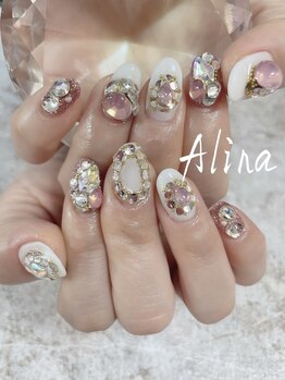 エリナネイルサロン池袋(Alina Nail Salon)/ストーンつけ放題