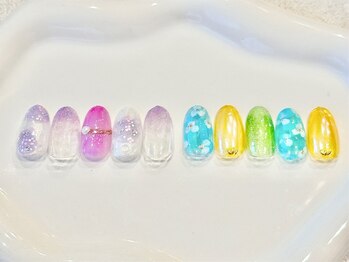 6月 アートBお花デザイン