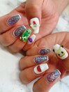 海外風＊キャラクターネイル