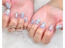 トラストネイル 佐野店(TRUST Nail)/チェックネイル