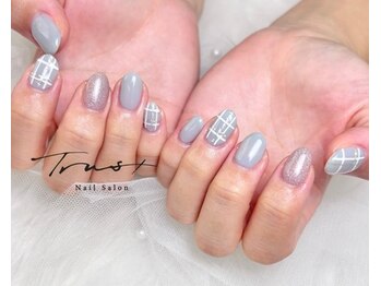 トラストネイル 佐野店(TRUST Nail)/チェックネイル