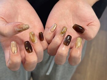 テンドット(ten.)の写真/【ネイル◆２本アート¥5000～】持ち込み画像OK！個性派からゴージャスからニュアンスまでお任せ下さい♪