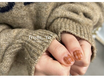 フロム トゥ(from to)の写真