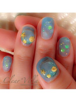 ネイルサロンクリアヴィラ(nail salon clear villa)/海ネイル