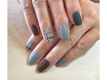 ロータス Lotus/チェックネイル