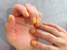 お爪を傷めないパラジェル使用