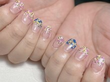 ラドール(La Dhole)/押し花グラデーション