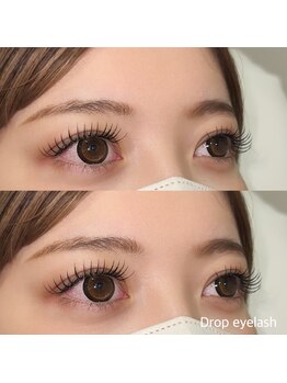ドロップ(Drop)の写真/【LEDマツエク導入店】ご新規様¥5,000～◇キープ力抜群のLEDでぱっちりまつげが長く続く♪似合わせまつげ♪