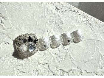 ネイルズガッシュ 溝の口店(NAILs GUSH)/*2月design Foot*