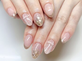 ネイルバイスターリー 川口(NAIL by STARry)/ミラーフレンチ