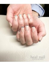 ヒールネイル(heal nail)/スキニーfrench