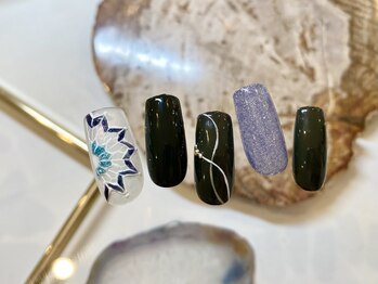 アンネ 表参道(ANNE)/MISAKI指名限定★片手1本繊細Art