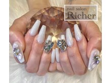 エスフィーネイルサロン リシェル(Esfy nailsalon Richer)/NEWパーツつけました！