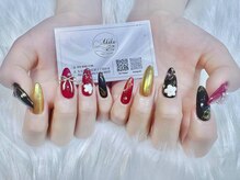 アキコネイルサロン(Akikoネイルサロン)/10本長さだし＋持ち込みデザイン