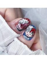 ピョルネイル 流山おおたかの森(Byeol Nail)/#アートネイル#持ち込みデザイン