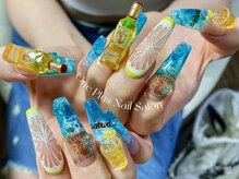 ワン プラス(ONE PLUS)/#海ネイル#酒ネイル