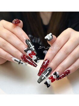 リボン 高田馬場(RIBON)/アートやり放題とパーツ付け放題