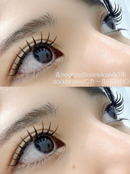 シャルム(Charme)/アンドヘルシーDouelelash80束