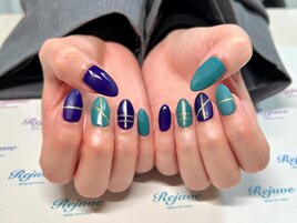 クールなツートーンカラー☆