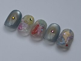 春のカラフルデザイン